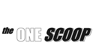 THE ONE SCOOP logo