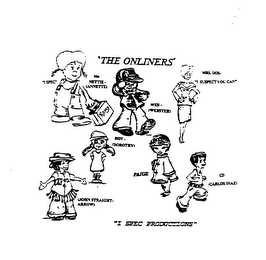 "THE ONLINERS" NET NETTIE MRS DOS (JOHNSTRAIGHT-ARROW) AMERICAN INDIAN BOY DOT PAIGE CD WEB "I SPEC PRODUCTIONS" logo