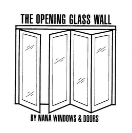 THE OPENING GLASS WALL BY NANA WINDOWS & DOORS logo
