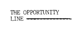 THE OPPORTUNITY LINE logo
