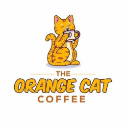 THE ORANGE CAT COFFEE logo