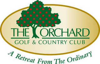 THE ORCHARD GOLF & COUNTRY CLUB A RETREAT FROM THE ORDINARY logo