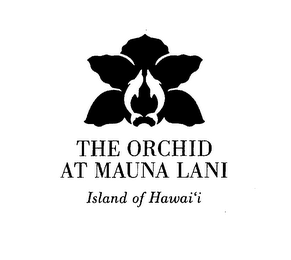 THE ORCHID AT MAUNA LANI ISLAND OF HAWAI'I logo