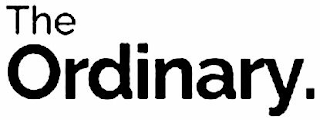 THE ORDINARY. logo