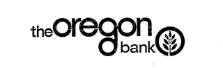 THE OREGON BANK logo
