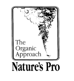 THE ORGANIC APPROACH ' NATURE'S PRO logo