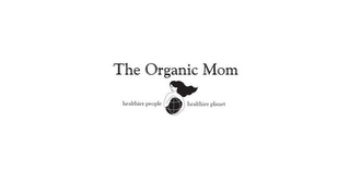 THE ORGANIC MOM HEALTHIER PEOPLE HEALTHIER PLANET logo