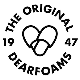 THE ORIGINAL 1947 DEARFOAMS logo