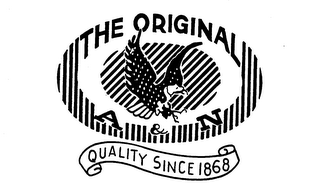 THE ORIGINAL A & N logo