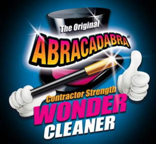 THE ORIGINAL ABRACADABRA CONTRACTOR STRENGTH WONDER CLEANER logo