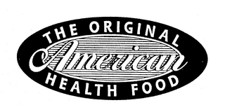 THE ORIGINAL AMERICAN HEALTH FOOD logo