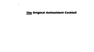 THE ORIGINAL ANTIOXIDANT COCKTAIL logo