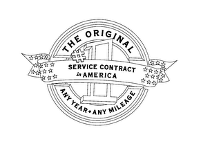 THE ORIGINAL ANY YEAR ANY MILEAGE #1 SERVICE CONTRACT IN AMERICA logo