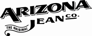 THE ORIGINAL ARIZONA JEAN CO. logo