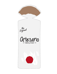 THE ORIGINAL ARTESANO BAKERY BREAD logo