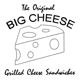 THE ORIGINAL BIG CHEESE GRILLED CHEESE SANDWICHES logo