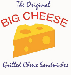 THE ORIGINAL BIG CHEESE GRILLED CHEESE SANDWICHES logo