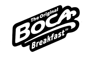THE ORIGINAL BOCA BREAKFAST logo