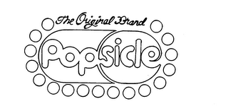 THE ORIGINAL BRAND POPSICLE logo