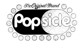 THE ORIGINAL BRAND POPSICLE logo