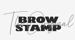 THE ORIGINAL BROW STAMP logo