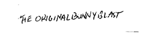 THE ORIGINAL BUNNY BLAST logo