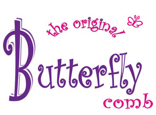 THE ORIGINAL BUTTERFLY COMB logo