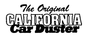 THE ORIGINAL CALIFORNIA CAR DUSTER logo