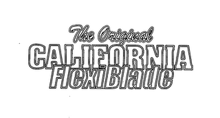 THE ORIGINAL CALIFORNIA FLEXI BLADE logo