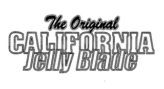THE ORIGINAL CALIFORNIA JELLY BLADE logo