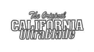 THE ORIGINAL CALIFORNIA ULTRA BLADE logo