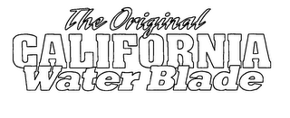 THE ORIGINAL CALIFORNIA WATER BLADE logo