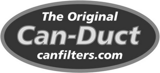 THE ORIGINAL CAN-DUCT CANFILTERS.COM logo