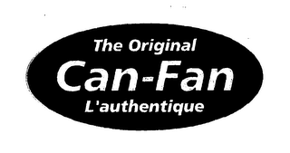 THE ORIGINAL CAN-FAN L'AUTHENTIQUE logo