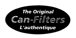 THE ORIGINAL CAN-FILTERS L'AUTHENTIQUE logo
