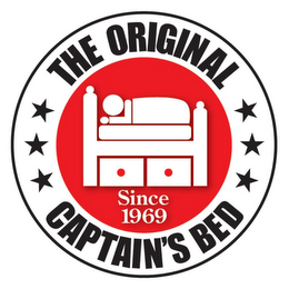 THE ORIGINAL CAPTAIN'S BED SINCE 1969 logo