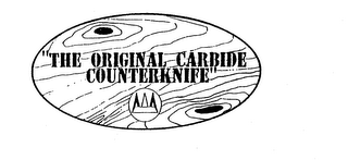 "THE ORIGINAL CARBIDE COUNTERKNIFE" logo