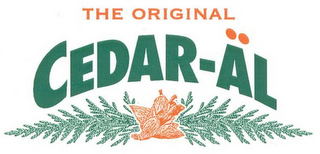 THE ORIGINAL CEDAR-ÄL logo