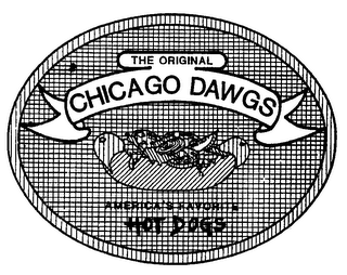 THE ORIGINAL CHICAGO DAWGS AMERICA'S FAVORITE HOT DOGS logo