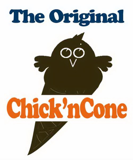 THE ORIGINAL CHICK'NCONE logo
