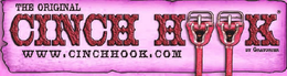 THE ORIGINAL CINCH HOOK BY GRATONJER WWW.CINCHHOOK.COM logo