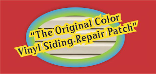"THE ORIGINAL COLOR VINYL SIDING REPAIR PATCH" logo