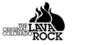 THE ORIGINAL COLORADO LAVA ROCK logo