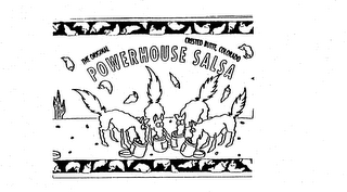 THE ORIGINAL CRESTED BUTTE, COLORADO POWERHOUSE SALSA logo