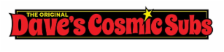 THE ORIGINAL DAVE'S COSMIC SUBS logo