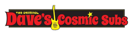 THE ORIGINAL DAVE'S COSMIC SUBS EST. 1997 logo