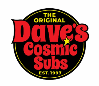 THE ORIGINAL DAVE'S COSMIC SUBS EST. 1997 logo