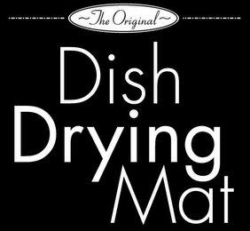 THE ORIGINAL DISH DRYING MAT logo
