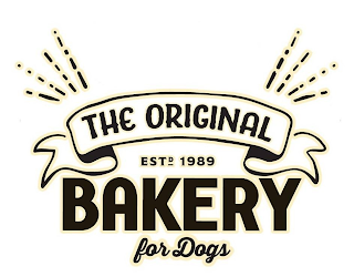 THE ORIGINAL ESTD 1989 BAKERY FOR DOGS logo
