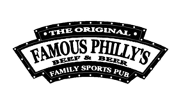 THE ORIGINAL FAMOUS PHILLY'S BEEF & BEER FAMILY SPORTS PUB logo